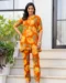 Saffron Elegance Co-Ord Set for Stylish Modern Casual Wear - Image 2